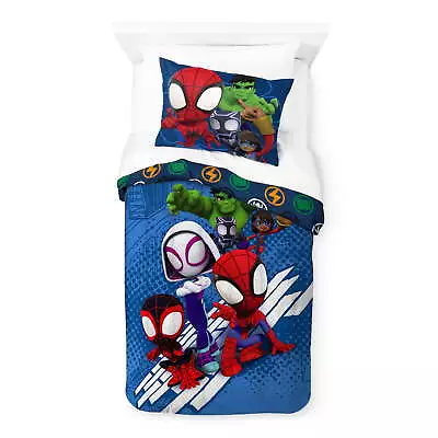 Spidey And Amazing Friends 2-Piece Twin/Full Comforter Set Reversible • $35.81