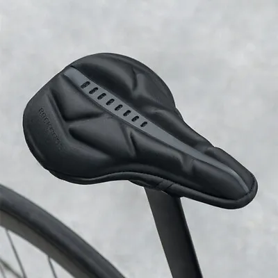 ROCKBROS Bicycle Saddle Cover Memory Foam Cycling Soft MTB Road Bike Seat Cover • $21.99