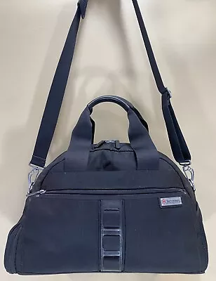 Victorinox Black Duffle Back 17” Carry On Weekender Gym Travel Bag Overnighter • $145