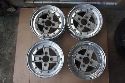 JDM 13  SSR MK2 Mk-2 Rims Wheels 114.3x4 For Datsun Ta22 Ae86 Starlet Ke70 S30 • $1612.03