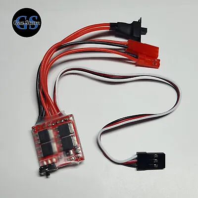 RC Mini Brushed 30a ESC For Small Scale Crawlers 1/12 1/14 1/16 1/24 WPL MN90 • £5.49