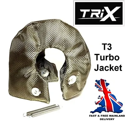 TriX T3 T30 T35 Titanium Basalt Turbo Jacket / Blanket Garrett Holset Precision • £31.99
