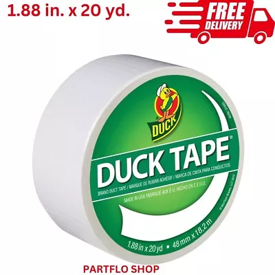 Duck 1.88  X 20 Yd Duct Tape - White • $6.99