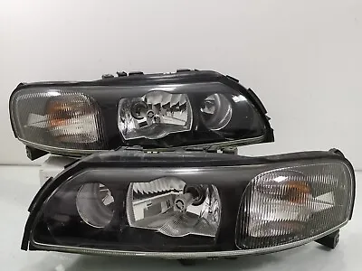 2005-07 VOLVO V70 XC70 S60 GLASSES BLACK Headlights Lamp XENON HID 1Pair Valeo • $309.99