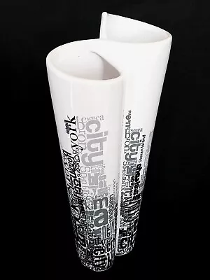 New York Studio Ceramic Vase 14.5 Inches • $199.95