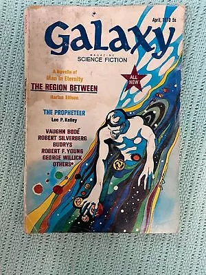 Galaxy Science Fiction April 1970 Harlan Ellison Re127 • £12.01