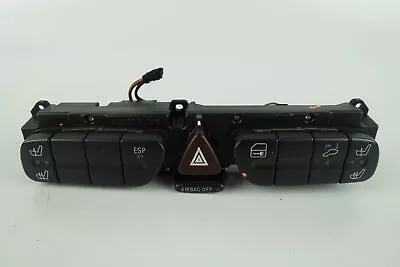 2001-05 Mercedes-Benz C230 Coupe Combination Switch Panel ESP Heated Seat OEM • $69.99