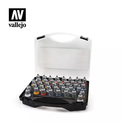 80.261 Vallejo Wizkids Intermediate Acrylic Paint Case Set • £65