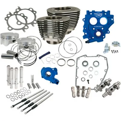 S&S 88  To 100  Power Package Black Chain Drive 585CE Cam Harley Twin Cam 99-06 • $2999.95