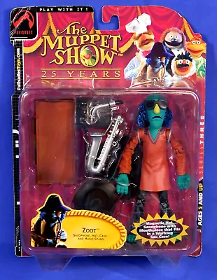 Muppet Show Series 3 Zoot Figure With Red Shirt 2002 Palisades Rare • $165.29