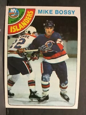 1978-79 Topps Hockey #115 Mike Bossy New York Islanders Rookie Card RC Sku123B • $39.99