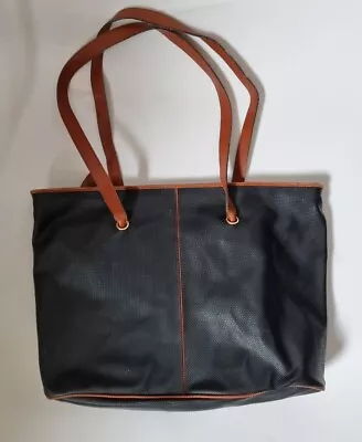 Bottega Veneta Vintage Marco  Polo Black And Brown Tote Large Bag    • £300