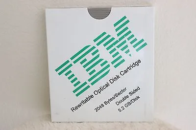 Ibm 59h4786 5.2gb 2048 B/s 5.25  Rewritable Magneto Optical Disk 1pk  • $101.86