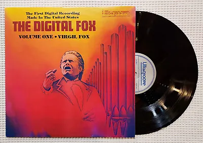 VIRGIL FOX Digital Fox Orig '81 ULTRAGROOVE Theatre Organ Audiophile Vinyl LP NM • $14.99