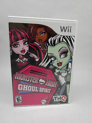 Monster High Ghoul Spirit (Nintendo Wii 2011)Complete - Tested • $8.24