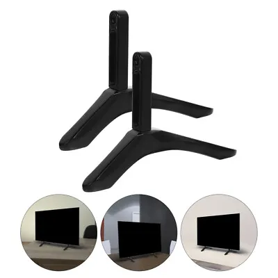 Table Top Desktop TV Stand Legs For 32 40 43 49 50 55 65 Inch Screen TV Monitor • £12.99