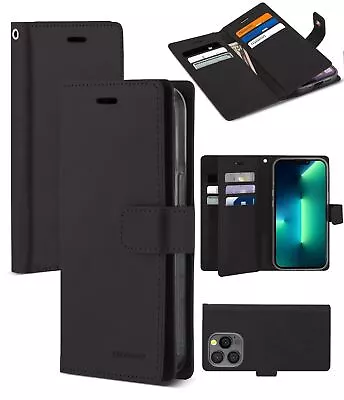 For IPhone 15 14 13 12 Pro Max Mini 11 Xs Xr Case Flip Leather Wallet Card Cover • $12.99