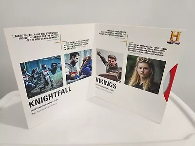 Knightfall / Vikings Dvd History Channel 2018 Emmy Fyc Promo Mark Hamill • $9