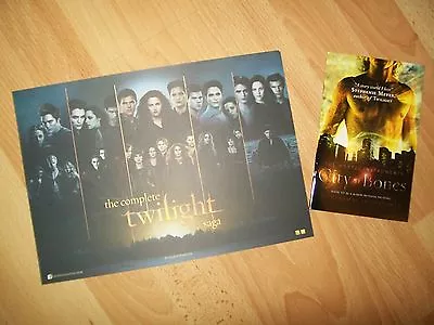 Twilight Saga Rare Original Cinema Poster Lobby Card + Promo Sample Book . Rare • $16.02