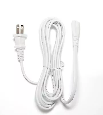 White 8FT AC Power Cord For Epson PowerLite Home Cinema 5020UB LCD Projector • $9.99