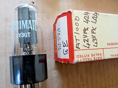 Brimar 5Y3GT Made By GE USA  NOS Valve Tube AT1000 Tester  JAN22 • £20