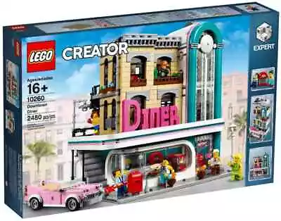 LEGO CREATOR 10260 Downtown Diner BRAND NEW SEALED! • $515