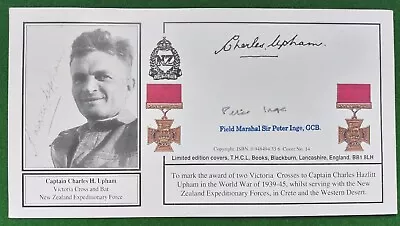 Victoria Cross Autograph By Field Marshall On Behalf Of Charles H. Upham Vc • £7.50