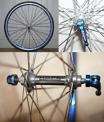 700c Hope Titanium Hub & Blue Anodized Q/r Skewer Pianni 700c Road Bike Wheel • $590.59