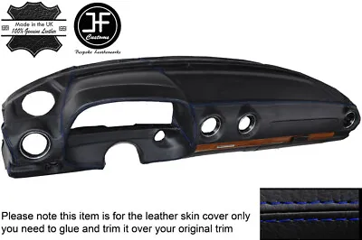 $469.99 • Buy Blue Stitch Leather Dash Dashboard Leather Cover Fits Mercedes W123 1978-1985