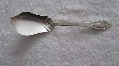 Pierced Handle Manchester Sterling Silver Jelly Jam Server Knife Spoon • $35