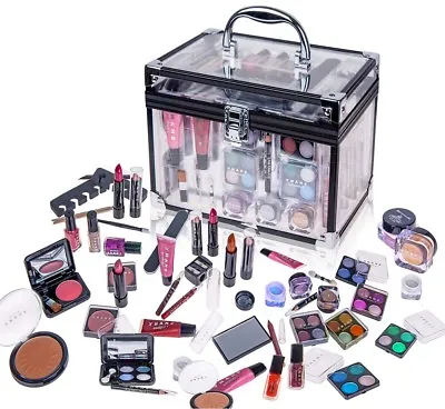 $49.95 • Buy SHANY Carry All Trunk Makeup Set (Eye Shadow Palette/Blushes/Powder/Nail Polish