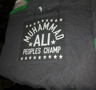 $25.99 • Buy NEW Muhammad Ali Peoples Champ Boxing Kentucky Hoodie Hooded Sweatshirt GYM BAR