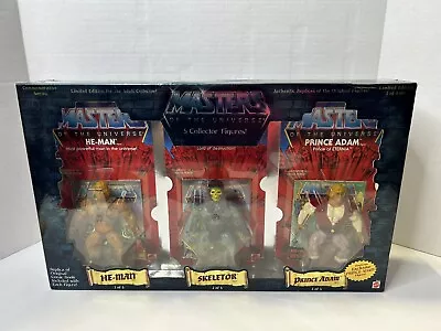 MOTU He-man And The Masters Of The Universe 5 Pack Commemorative Prince Adam J6 • $299.99