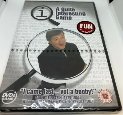 Stephen Fry QI DVD Interesting Quiz DVD New And Sealed • £9.99