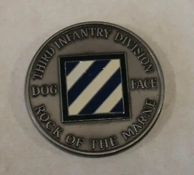 $95 • Buy 3rd Infantry Division 15th Regiment Desert Storm Army Challenge Coin