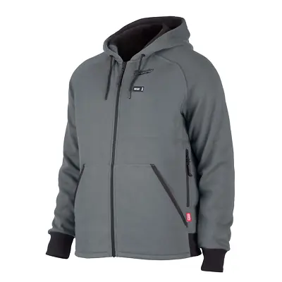 Milwaukee 306-21 Size 2XL Heated Hoodie For Men - Gray (306G-212X) • $80