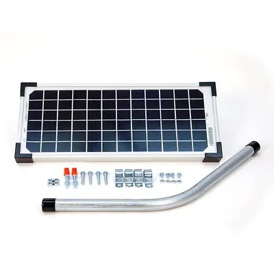 Solar Panel Kit 10-Watt Electric Swing Gate Opener Include Hardware Home Rental • $146.36