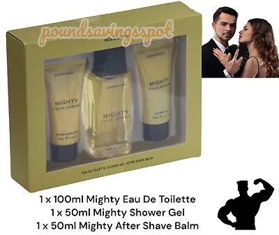 Perfume Gift Set For Men Him Eau De Toilette Body Wash Spray Scent Luxury Gift • £10.99