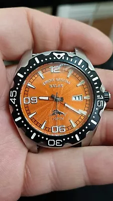 Men's Watch Diver Tommy Bahama Relax 45 Mm Only Watch No Strap Works  • $30