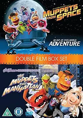 Double: Muppets Take Manhattan / Muppets From Space DVD Drama (2011) Kermit • £2.20