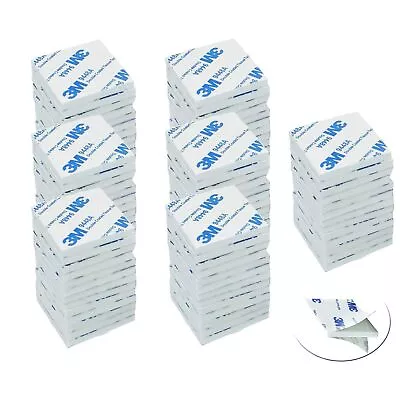 100pcs 3M Double Side Foam Sticker Tape Side Car Self Adhesive Pads Round Square • $9.63