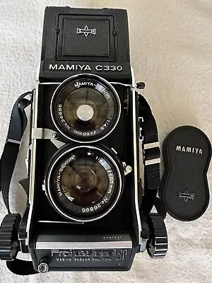 Mamiya C330 F Professional TLT  Camera With Four(4)Lenses And Eye Level Finder. • $745