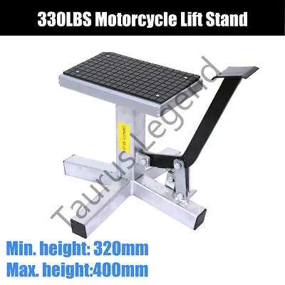 150kg Motorcycle Lift Dirt Bike Stand Lifter Work Bench Table 330LBS • $59.99