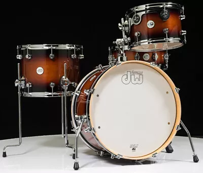 DW Design Series Frequent Flyer 4pc Shell Pack In Tobacco Burst • $1699