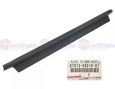 Genuine LandCruiser 76 79 Series Ute Front Door Sill Scuff Kick Plate Grey • $94.62