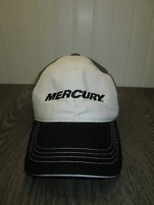 Mercury Marine Outboard Boat Baseball Hat Cap Adjustable Size Black/Gray/white N • $11.99