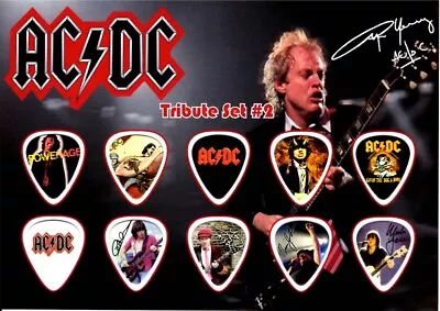 AC/DC  **Guitar Pick Display**  Limited Edition • $11.96