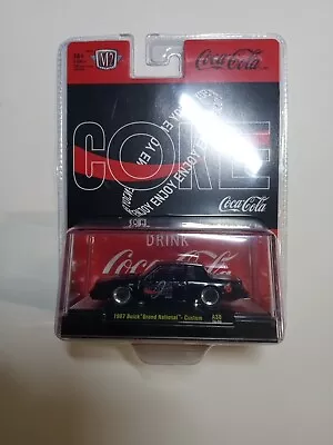 M2 Machines 1:64 Coca-Cola 1987 Buick  Grand National Custom A38 24-04 • $16.99