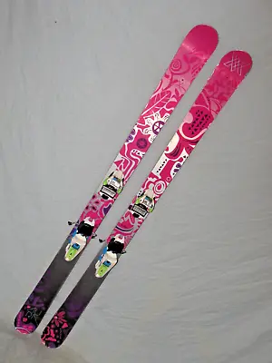 Volkl AURA Women's All Mtn POWder Skis 163cm With Marker SQUIRE 11 Ski Bindings~ • $178