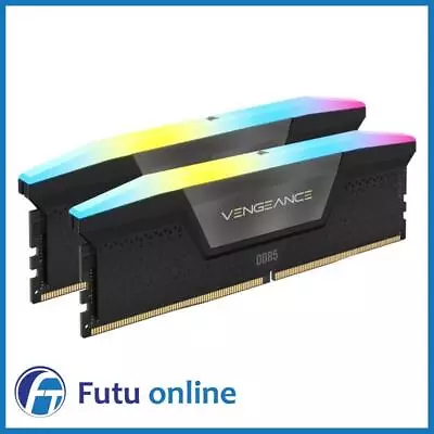 Corsair Vengeance 96GB (2x48GB) 5200MHz CL38 RGB LED Black DDR5 Desktop RAM • $599